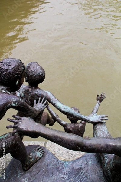 Fototapeta Dive into water