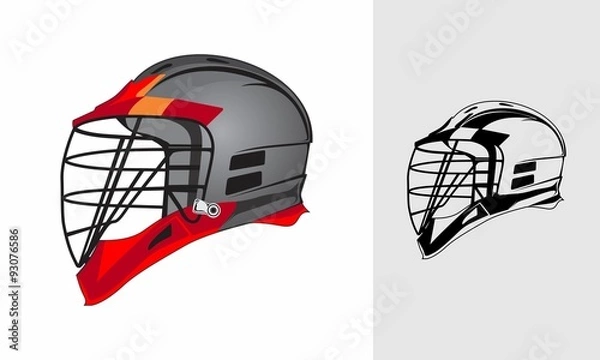 Obraz lacrosse helmet