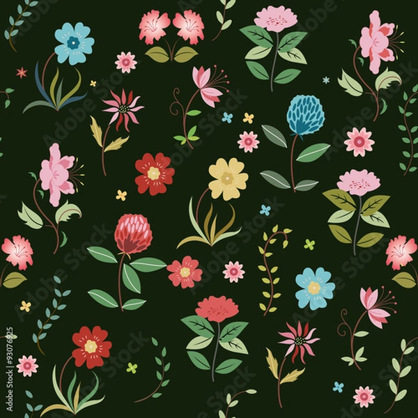 Obraz floral flower background