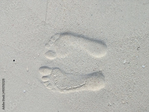 Fototapeta Füße im Sand