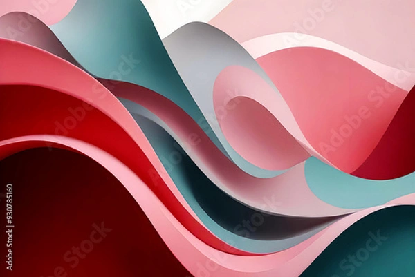Fototapeta abstract background with lines