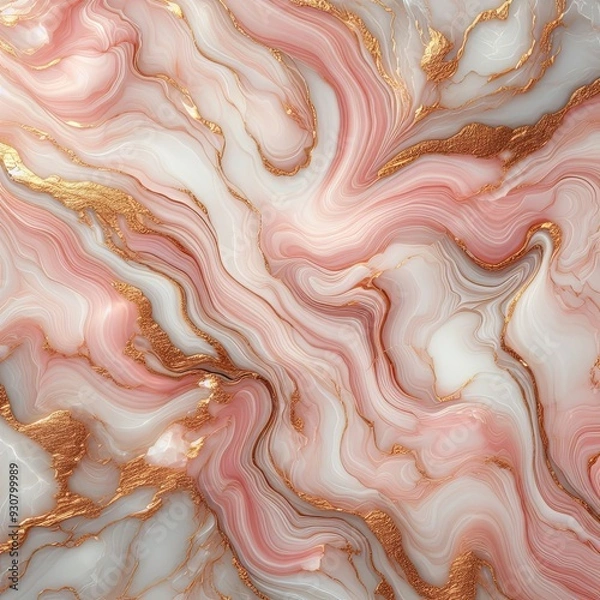 Fototapeta Seamless Abstract Background With multicolored waves and lines marble texture. 3d render illustration. pink marble patterned texture background.
Seamless Pattern abstract natural marble