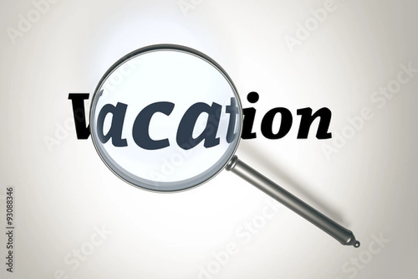 Obraz magnifying glass