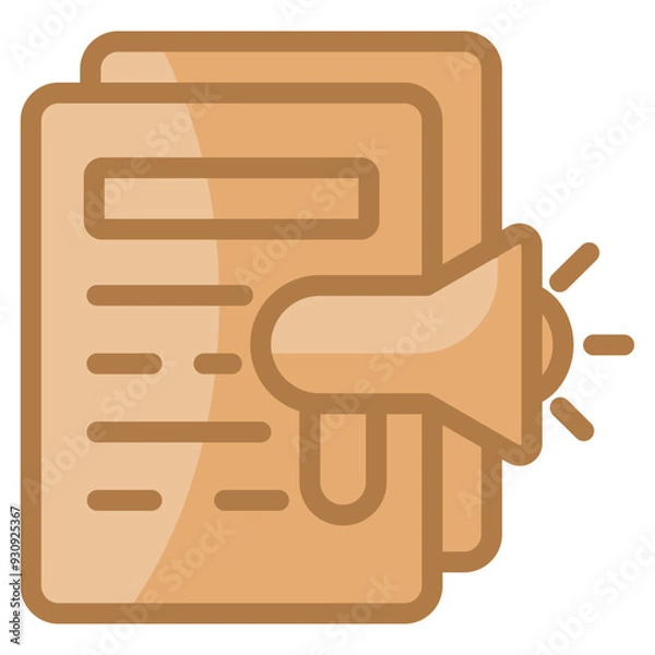 Obraz Content Marketing Icon