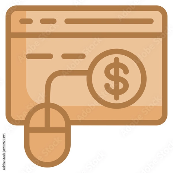 Obraz Pay Per Click Icon