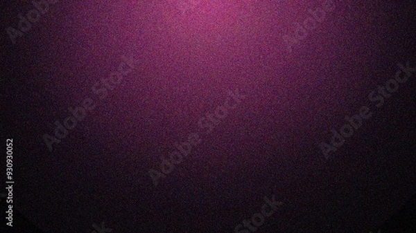Fototapeta Purple grainy texture effect abstract gradient background  dark vibrant color flow wave copy space