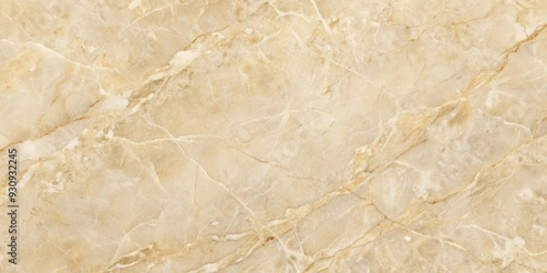 Fototapeta Natural Cream marble with smooth and elegant texture, perfect for backgrounds and designs, cream, marble, texture, natural