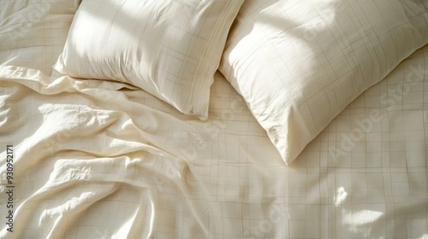 Fototapeta Soft and Cozy Bed