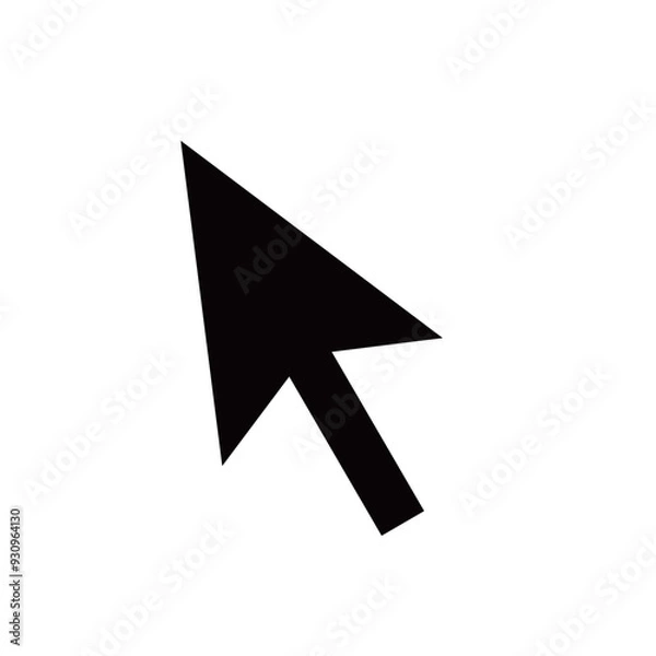 Obraz 黒のマウスカーソル