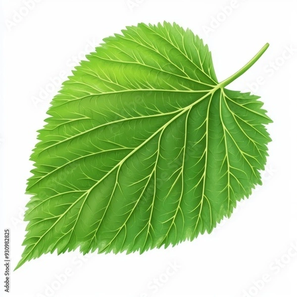 Fototapeta vector graphic of a mulberry leaf