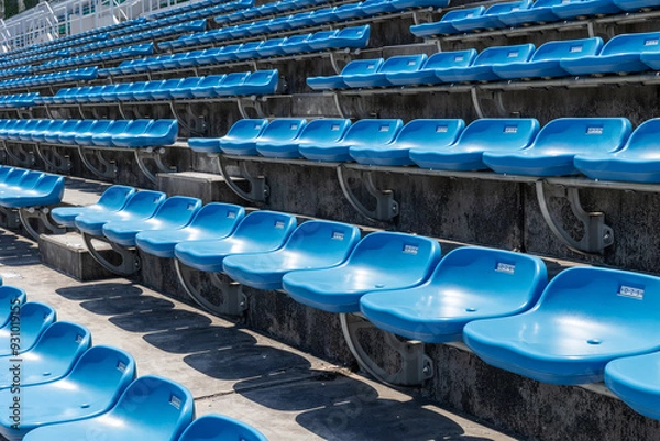 Fototapeta スタジアムの椅子