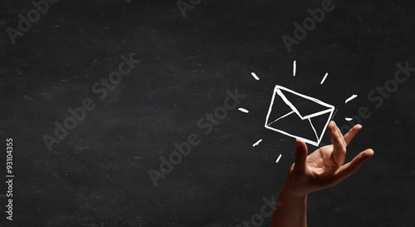 Obraz Koncepcja e -mail