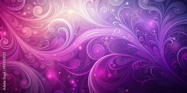 Fototapeta Purple and pink abstract background with swirls and texture , vibrant, colorful, artistic, modern, design, backdrop, wallpaper,art