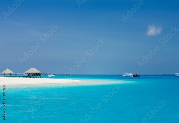 Fototapeta Malediven Insel
