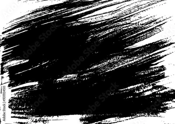 Fototapeta black abstract background. various textures. vector graphics