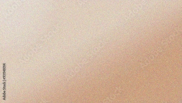 Fototapeta Brown grainy noisy color gradient background,  texture effect, poster header banner design backdrop 