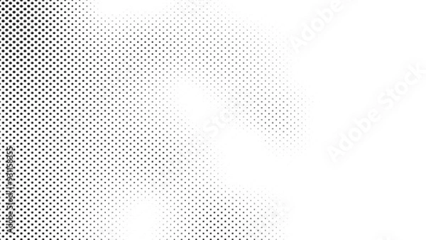 Fototapeta Circle Halftone Vector Art, Icons, and Graphics Elements.
