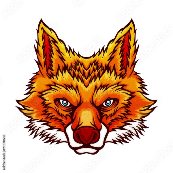 Obraz Fox head.	