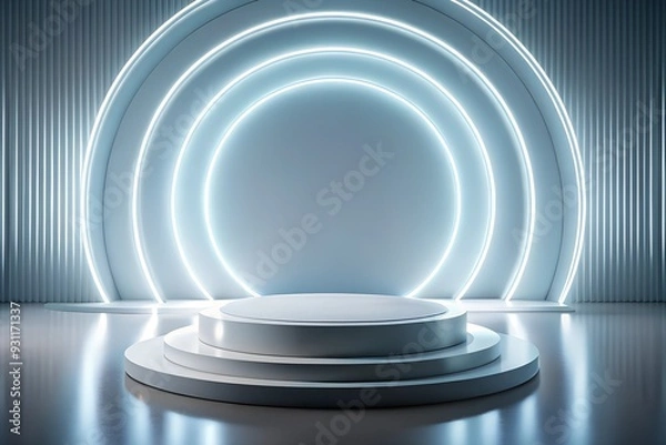 Fototapeta abstract blue background