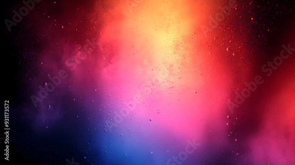 Fototapeta A vibrant explosion of colors creating a dreamy, abstract background.