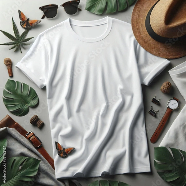 Obraz White man's premium t-shirt