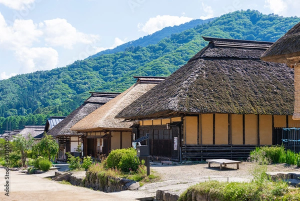 Fototapeta 大内宿