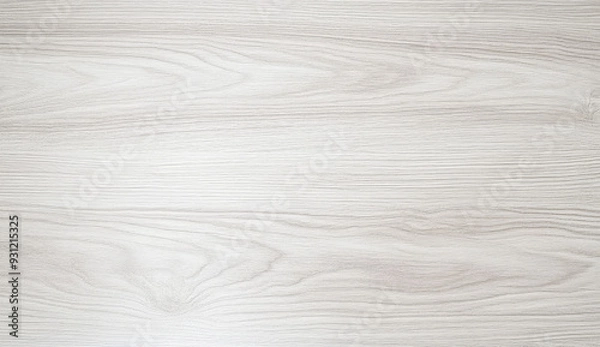 Fototapeta White washed wood texture with natural grain pattern.