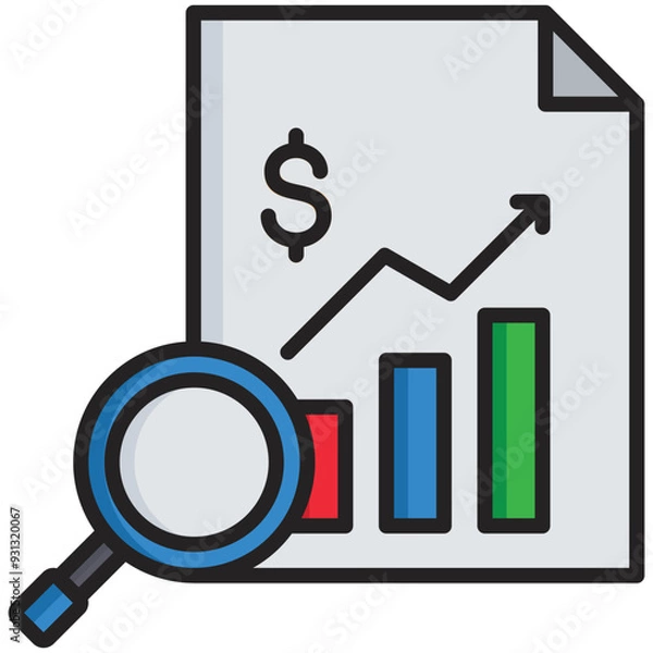 Fototapeta Disclosure Icon