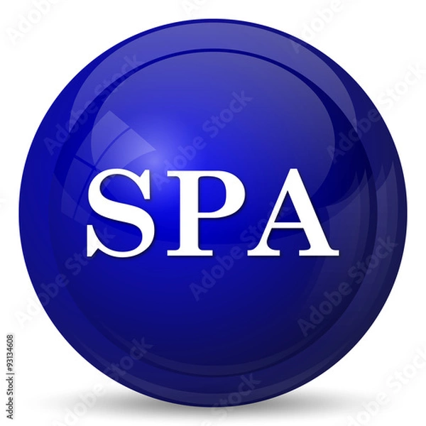 Fototapeta Spa icon