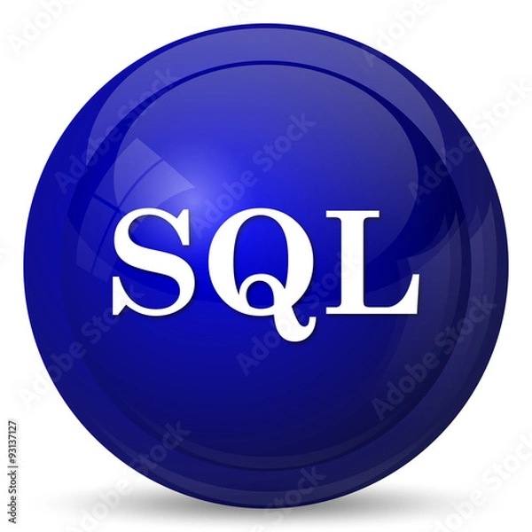 Fototapeta SQL icon