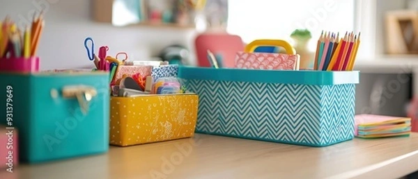 Obraz Back-to-School Essentials Box