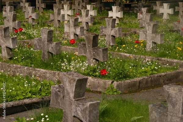 Obraz Cmentarz wojenny w Lublinie