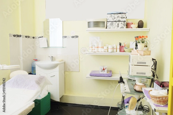 Fototapeta Interior of a beauty salon