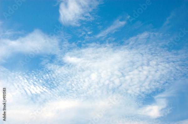 Fototapeta blue sky and clouds