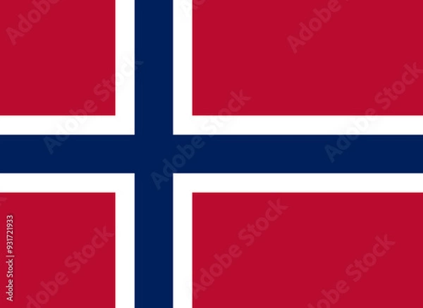 Obraz Flag of Norway