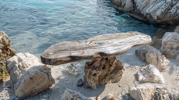 Fototapeta Minimalist Product Display Podium