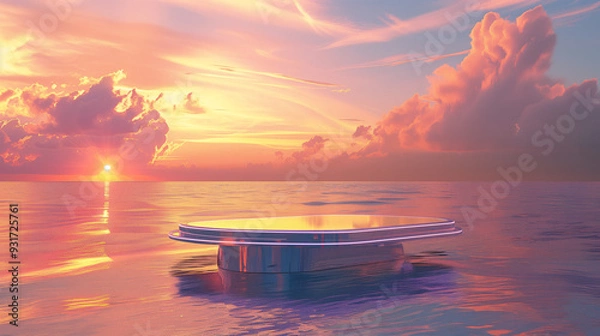 Fototapeta Minimalist Podium for Product Display