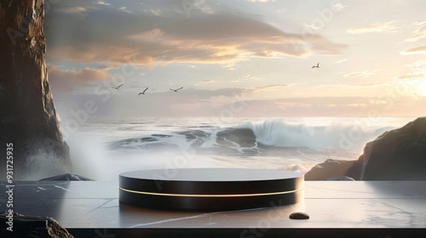 Fototapeta Minimalist Product Display Podium