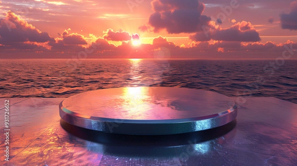 Fototapeta Minimalist Product Display Podium