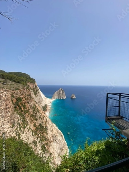 Obraz Ocean view from a restaurant