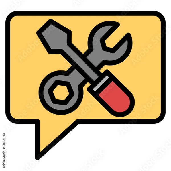 Obraz Service Request Icon
