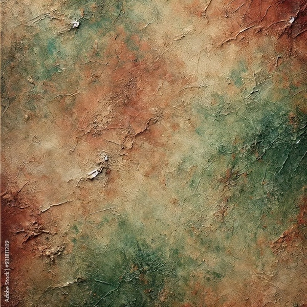 Fototapeta A textured surface featuring warm earth tones, perfect for backgrounds in creative projects or design applications.