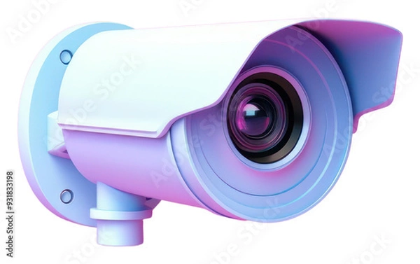 Fototapeta PNG Camera surveillance electronics binoculars.