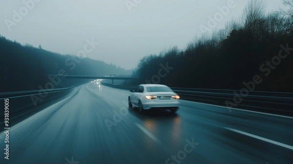 Obraz Driving on the highway