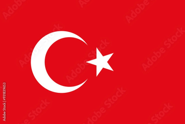 Obraz Flag of Turkey