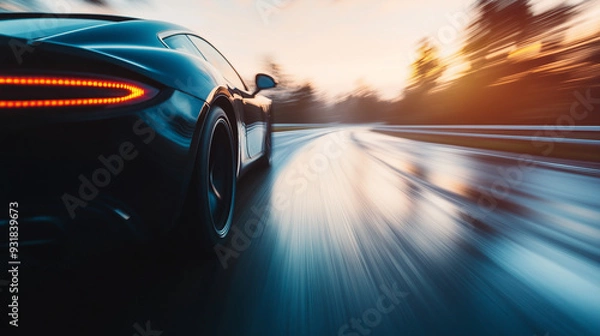 Obraz Driving on the highway