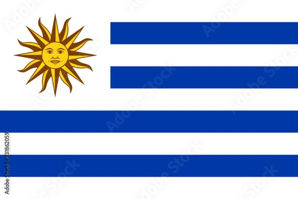 Obraz Flag of Uruguay