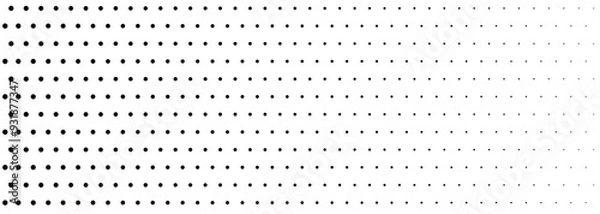 Obraz Background with monochrome dotted texture. Polka dot pattern template. EPS 10. Vector illustration