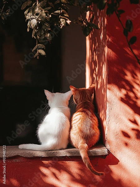 Obraz Lovley cats.
Generative AI