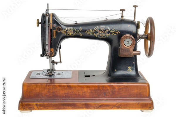 Obraz sewing machine Isolated On Transparent Background